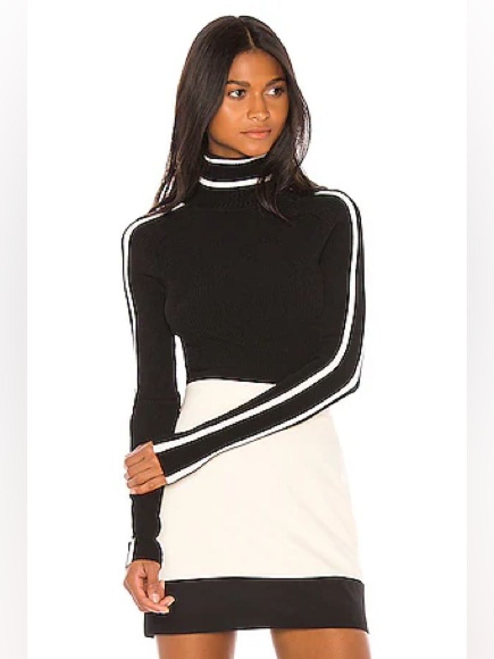 Milly racer stripe sweater